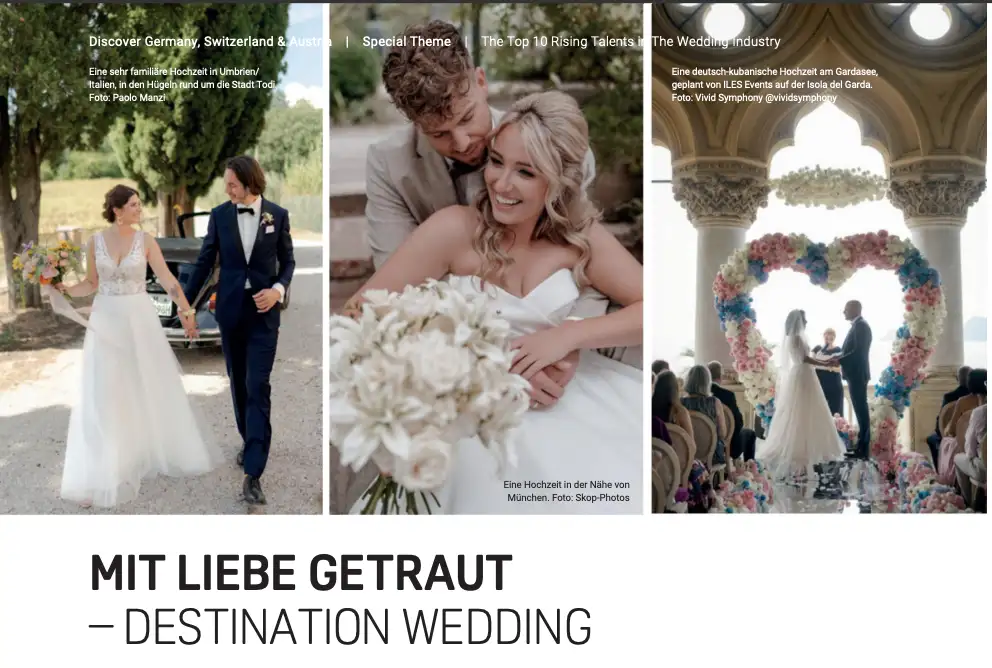 MIT LIEBE GETRAUT -empfohlene Traurednerin für Destination Weddings von Discover Germany